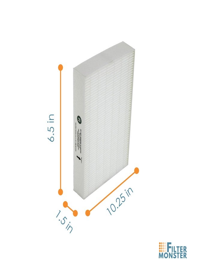 Filter-Monster.com True HEPA Replacement Filter Compatible with Honeywell HEPA R Filter (HRF-R1) for HPA090, HPA100, HPA200, HPA250 and HPA300 Series Air Purifiers - Image 3