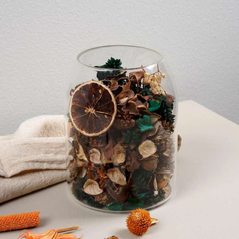 Pan Home Orange Potpourri with Paper Box 12x6x18cm - Natural - 111STV9900014 - Image 3