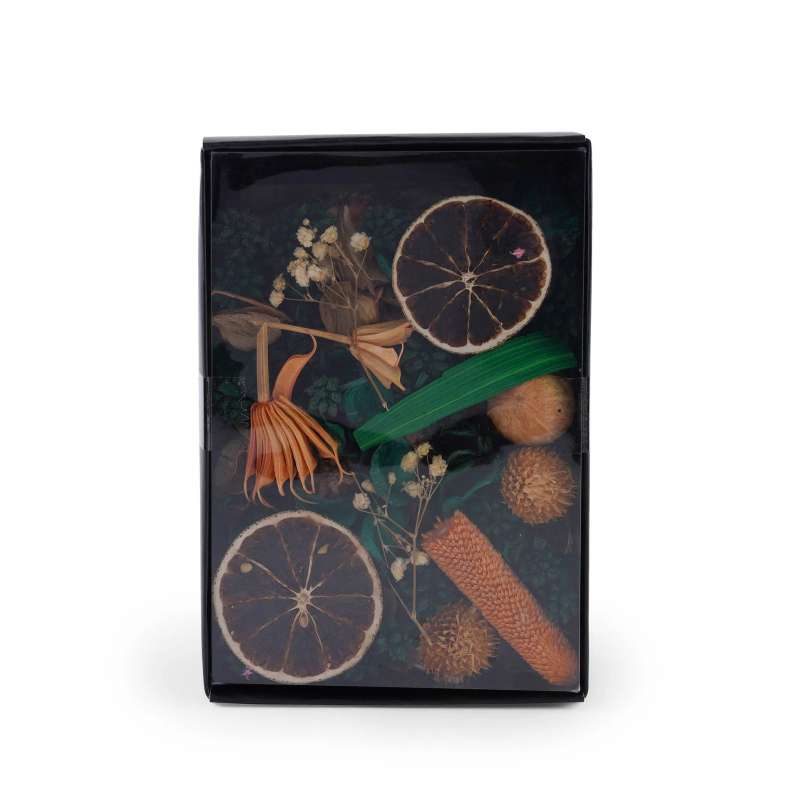 Pan Home Orange Potpourri with Paper Box 12x6x18cm - Natural - 111STV9900014 - Image 1