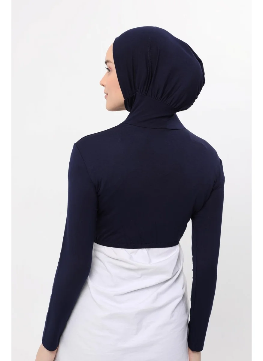 Altobeh Long Sleeve Neck Collar Bonnet Half Body