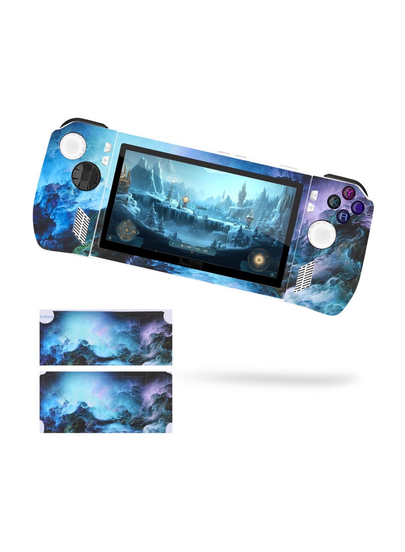 Zikra Custom Vinyl Skin Decal for ROG Ally Gaming Handheld - Protective Stickers for 2023 New Game Console, Perfect Fit for ROG Ally, Stylish and Durable Wraps. - Image 5