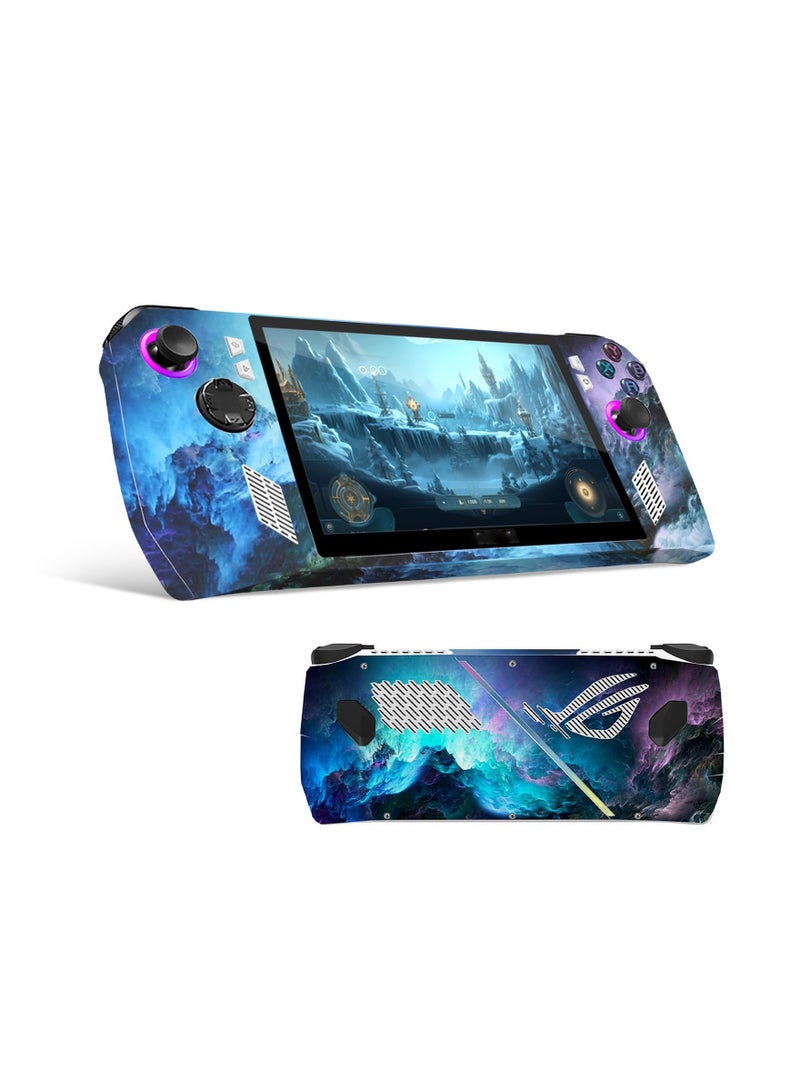 Zikra Custom Vinyl Skin Decal for ROG Ally Gaming Handheld - Protective Stickers for 2023 New Game Console, Perfect Fit for ROG Ally, Stylish and Durable Wraps. - Image 4