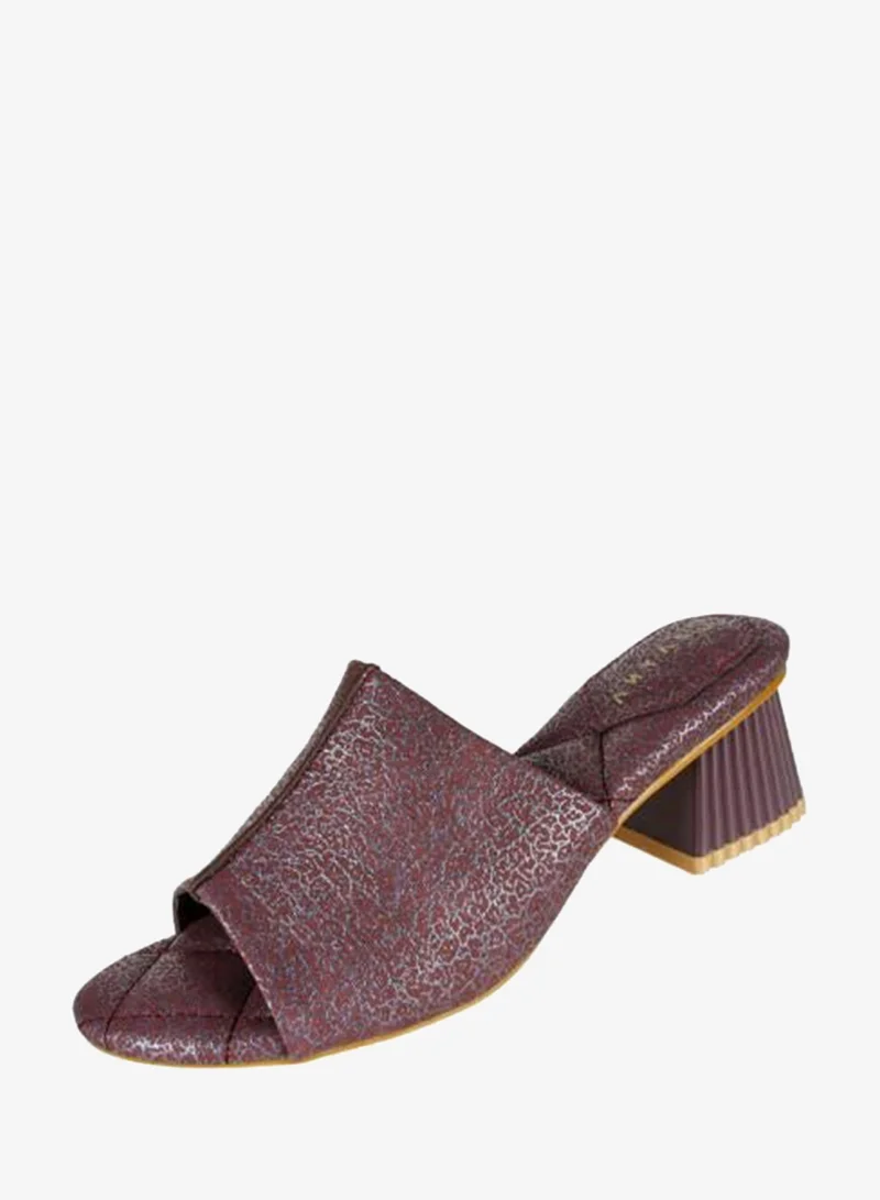 Zayna Maroon 221-153 Zayna Ladies Sandals 23BJH181 Maroon for Women | Best Price UAE