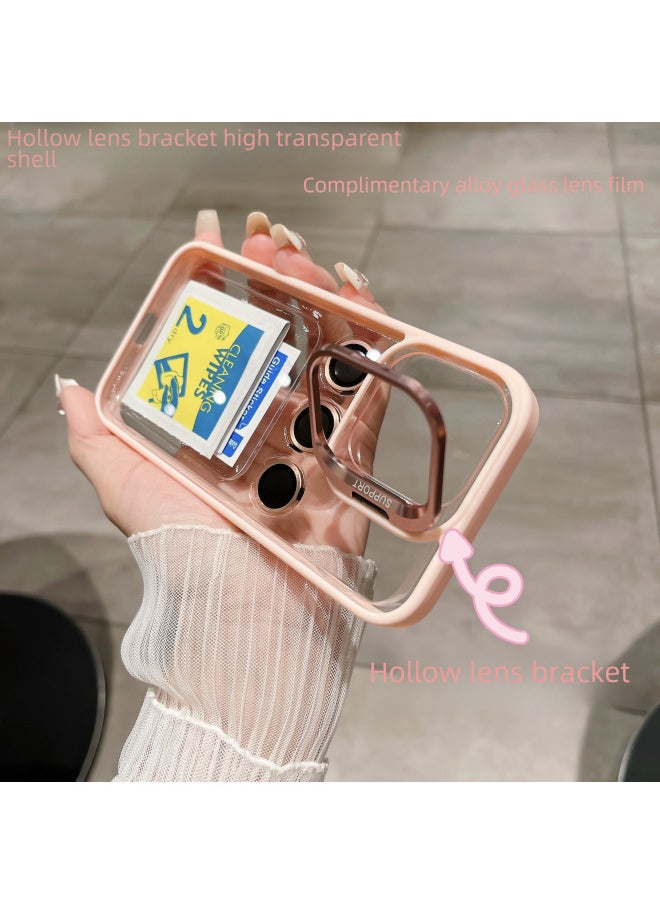 Generic - Creative Invisible Stand For Iphone 15 Pro Max Case Suitable For Iphone Camera Film Transparent Digital Computer/For Iphone Protective Cover-Color:Cangling Green-Applicable Model:For Iphone15 - Image 1