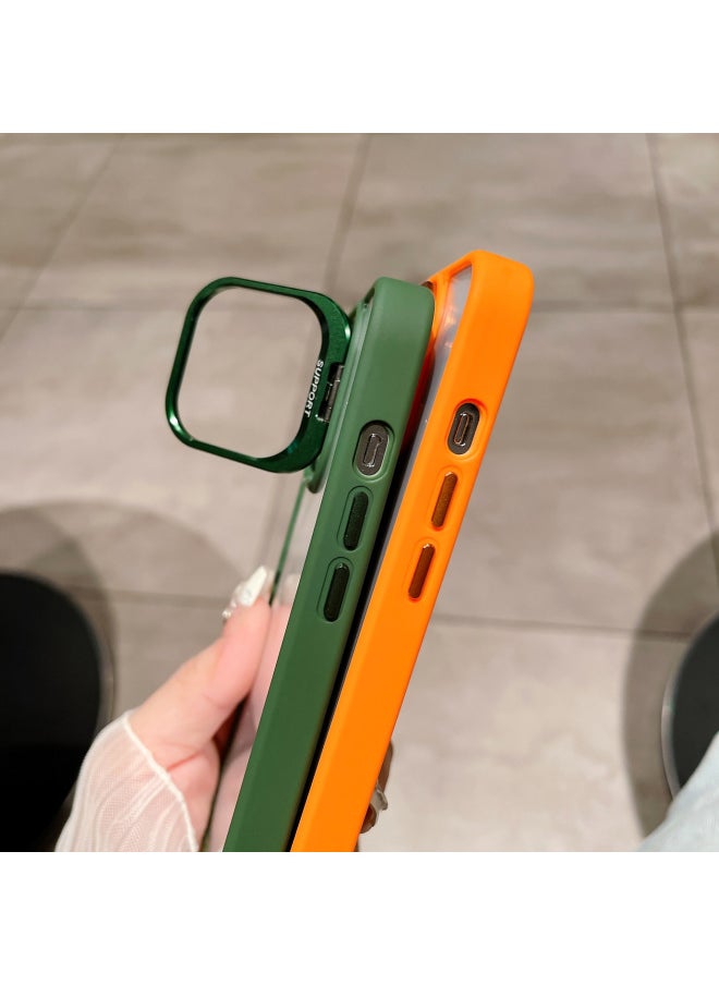 Generic - Creative Invisible Stand For Iphone 15 Pro Max Case Suitable For Iphone Camera Film Transparent Digital Computer/For Iphone Protective Cover-Color:Cangling Green-Applicable Model:For Iphone15 - Image 1