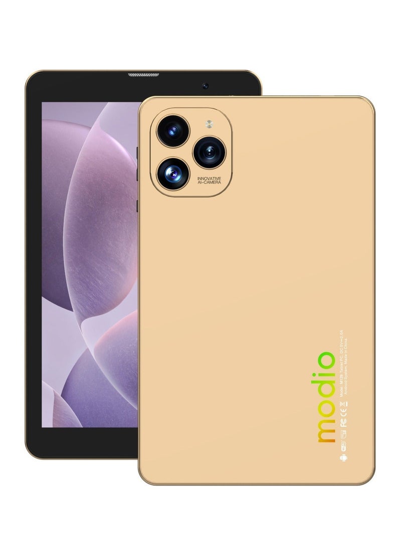 modio M129 5G Tablet PC 8 Inch With 8GB RAM 512GB ROM Gold - Image 1