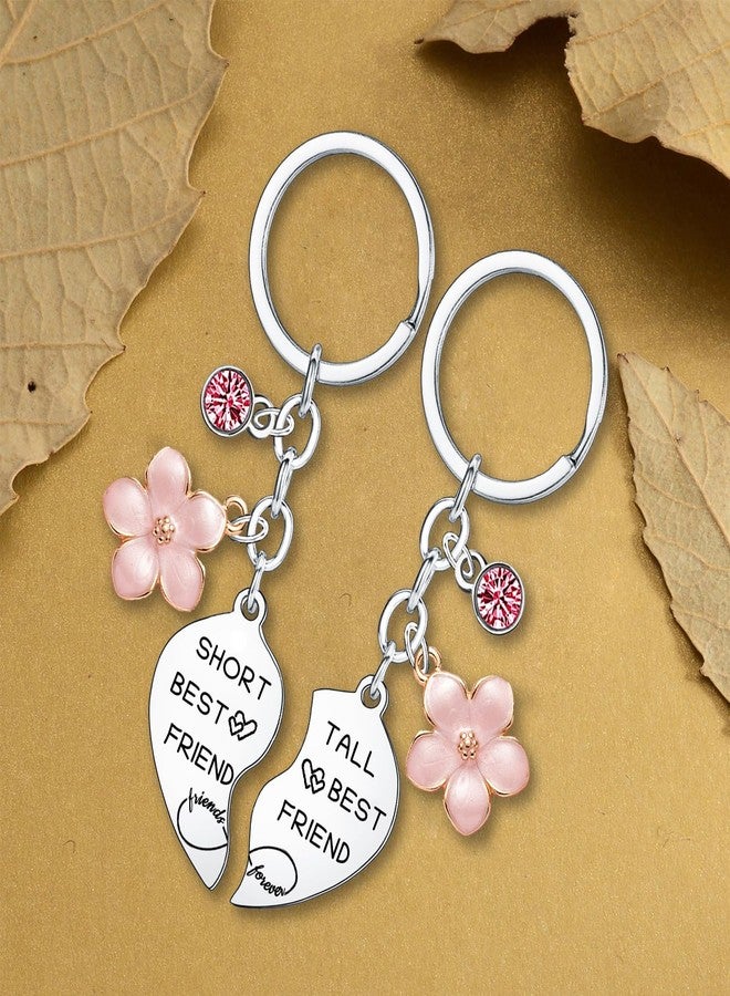 Waeceip Funny Gifts for Best Friend Keychain for 2 Pcs Friendship Matching Keychain for Best Friend Jewelry Funny Friendship Gifts for Women Besties Friends Sisters Christmas Birthday Thanksgiving Presents - Image 3