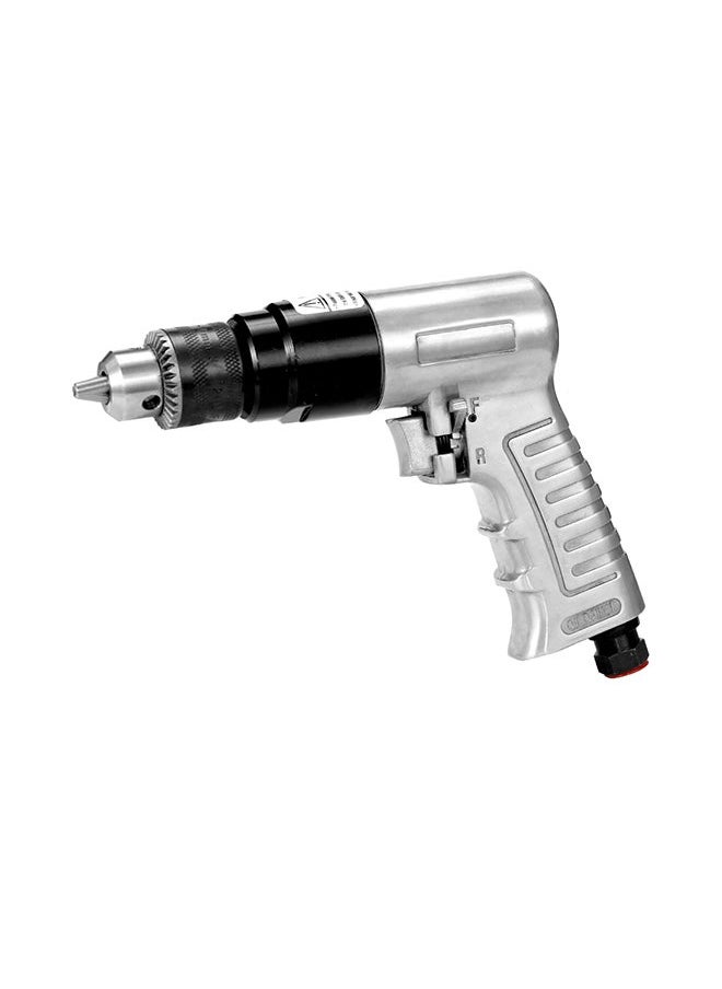 Generic - Reversible Air Drill Professional Black/Silver 19 X 5 16cm - Image 1