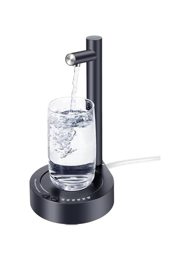 TRASSLE Desktop Water Dispenser with USB Charging,Portable Electric Pump for Home, Office, and Camping - Nightstand and Bedside Water Bottle Dispenser  - Image 1