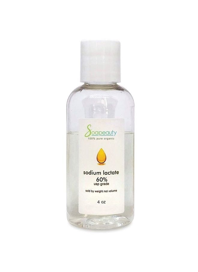 Soapeauty - Sodium Lactate for Soap Making & Lotions | 60% USP Pure Natural Preservative | Harder Bar of Soap, Bigger Yield, Faster Cure Time, Provides Moisture | 4 oz - Image 1