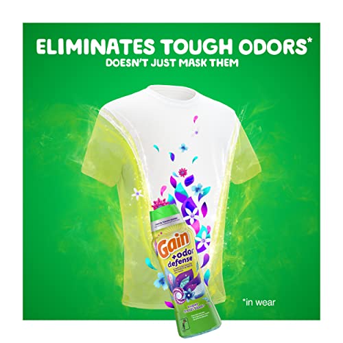 Gain Odor Defense In-wash Scent Booster, Super Fresh Blast scent, 30.1 OZ, 2 in 1 Freshness plus Odor Protection, laundry scent beads - Image 3