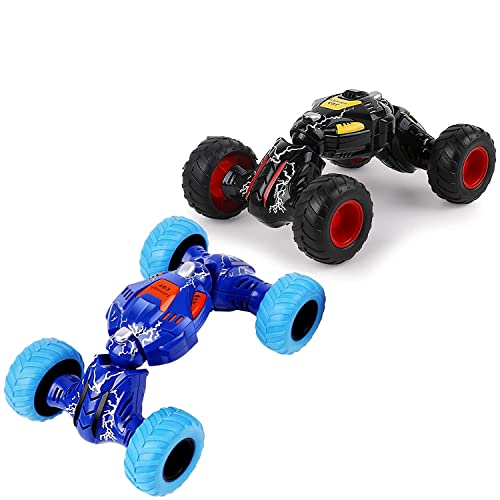 Jack Royal Pack of 2 DTX Monster Telescopic Toy Double Sided Pull Back Car Toys for Kids - Image 1