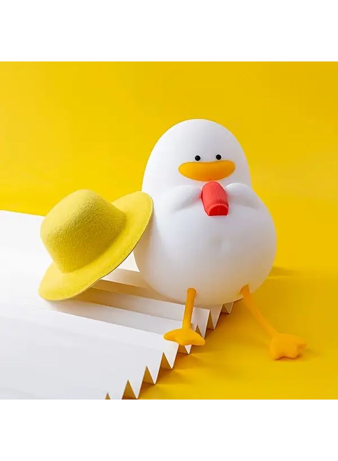 White Duck Tap Light Color Changing Night Lamp For Bedside Nursery Gift - Image 4