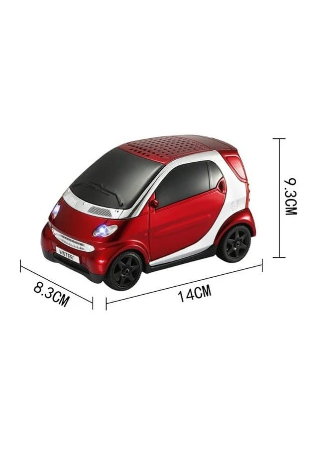 WSTER Mini Taxi Shaped Bluetooth Speaker - Portable Wireless Speaker with Fun Taxi Design, High-Quality Sound, Built-in Mic, and Long Battery Life - Image 4