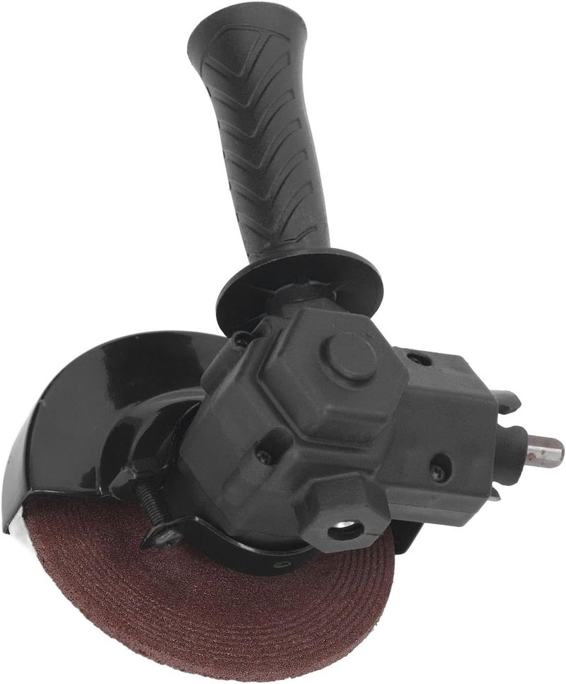 Electric Drills Grinder Converter, Wide Application Abs Drill To Angle Grinder Adapter Great Stability Easy Installation For Metal - Image 4