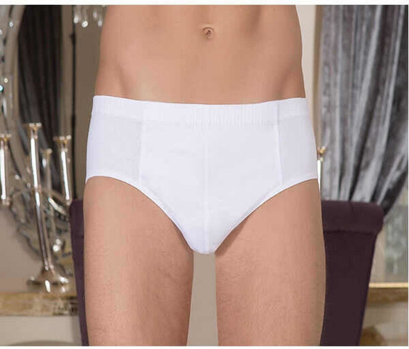 Berrak Clear 6 Pieces White Color Slip Panties 