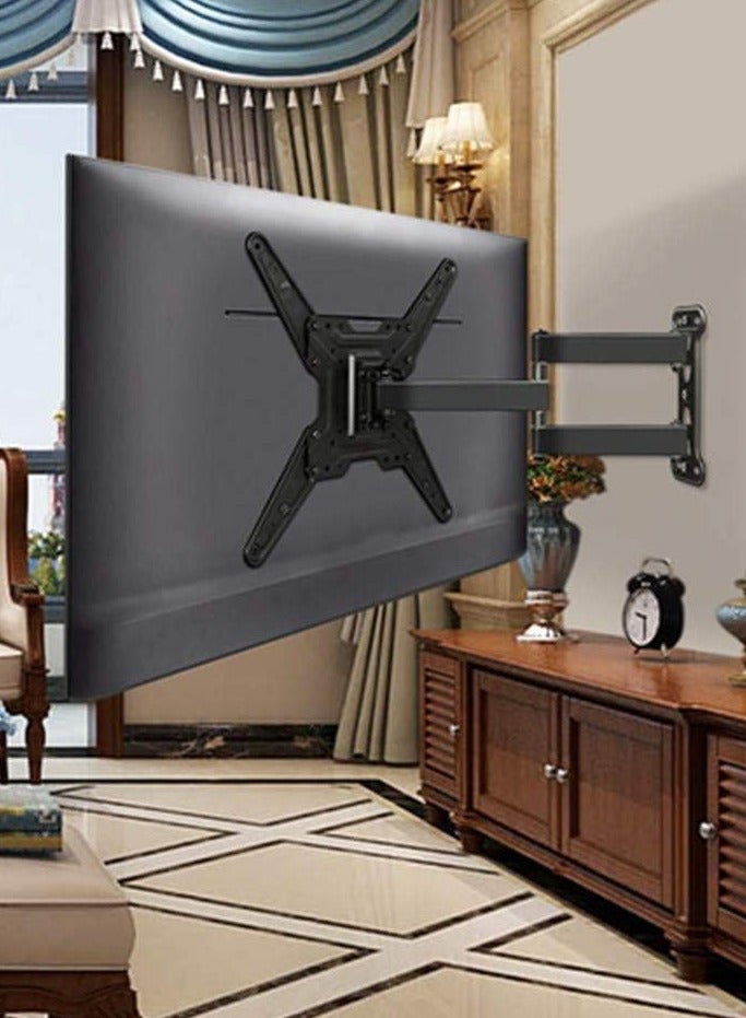 ELTRAZONE TV Wall Mounts Bracket for 10''-27'' TVs Full Motion LED Display Wall Mount Bracket 100x100mm with Swivel and Extension Arm Up to 10kg  - Image 5