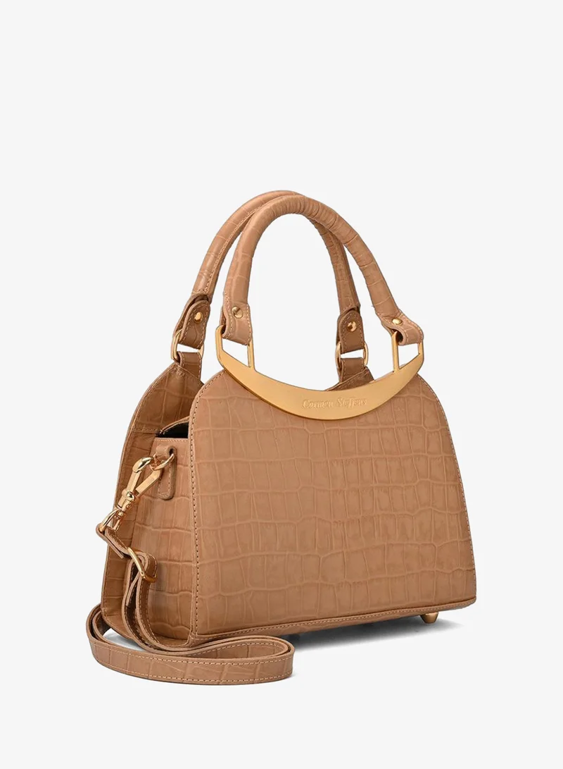 Beige Camel Classic Bag