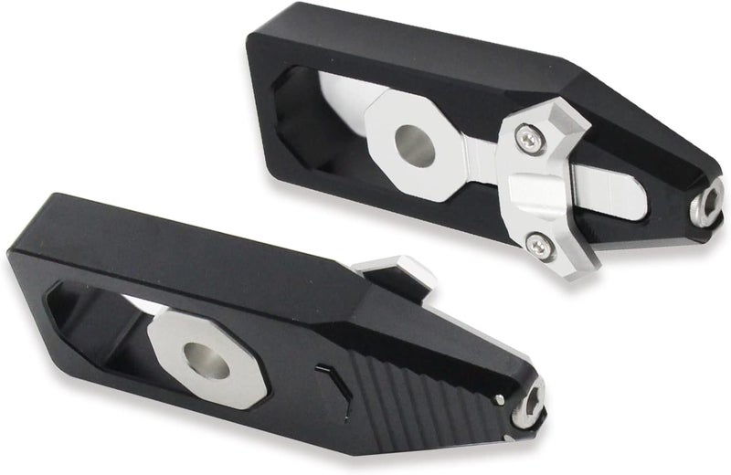 WnSEu Motorcycle Chain Adjusting Tool CNC Billet Swingarm Tensioner Axle Chain Adjusters for Honda Grom 2014-2021 - Image 3