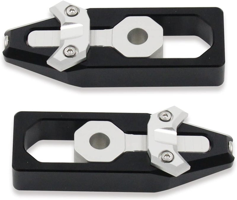 WnSEu Motorcycle Chain Adjusting Tool CNC Billet Swingarm Tensioner Axle Chain Adjusters for Honda Grom 2014-2021 - Image 2