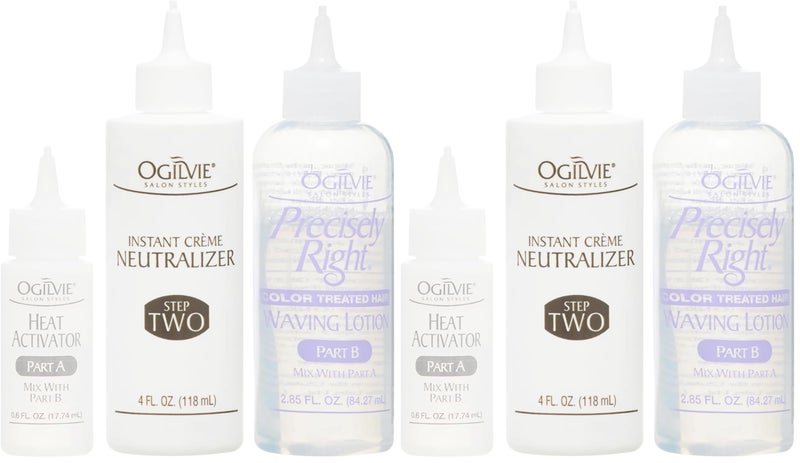 Ogilvie Salon Styles Professional Conditioning Perm for Color Treated, Thin or Delicate Hair (Pack of 2) - Image 1