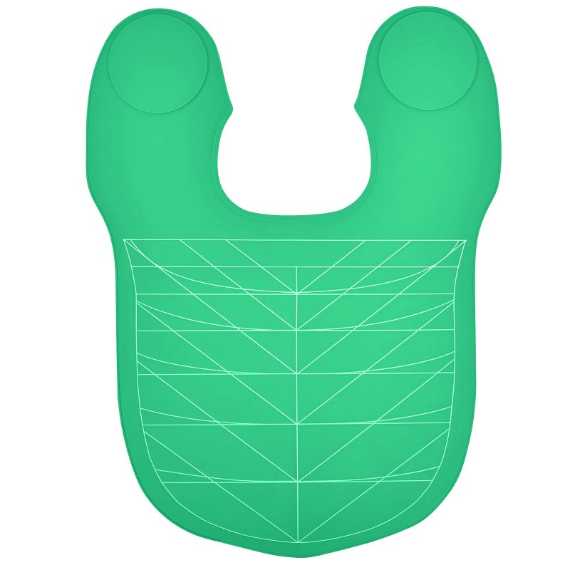 Hair Cutting Collar Green Waterproof Rubber Neck Wrap - Buckle Design Neck Guard For Professional Hairdressing, Hair Cutting And Hair Dye Scenarios - Image 1