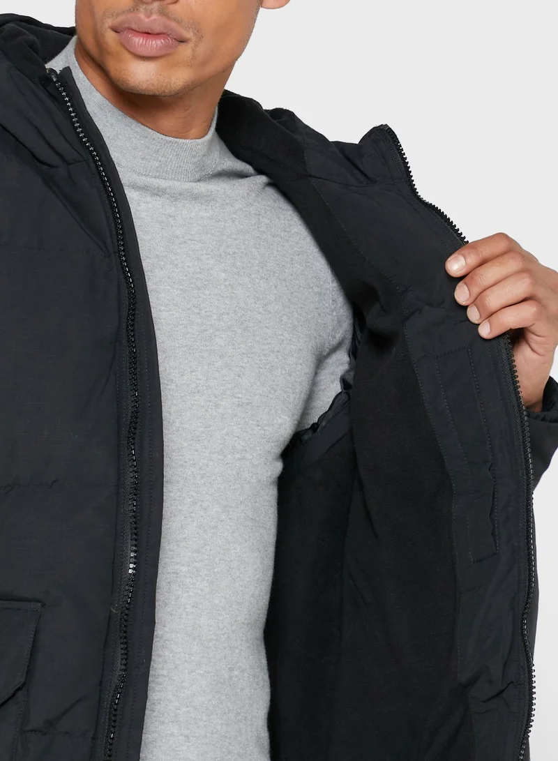 Lyle & Scott Hooded Puffer Jacket