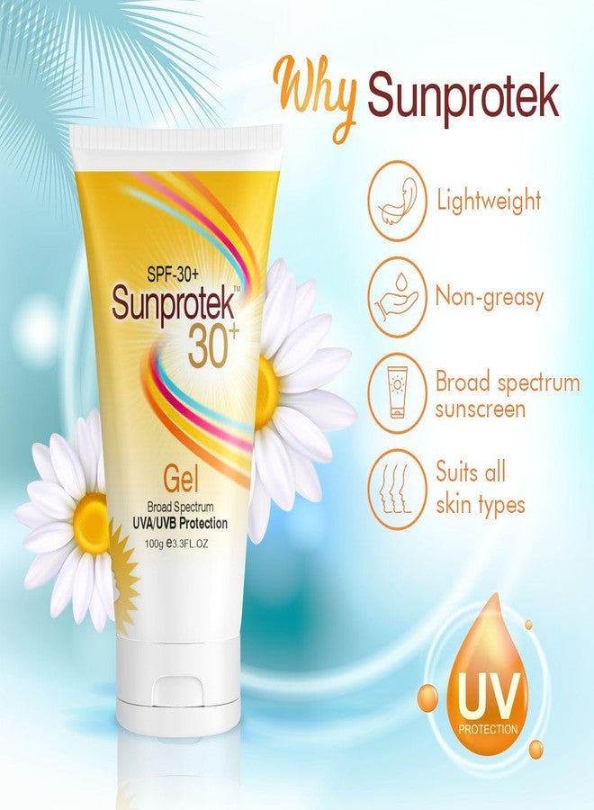 Salve Sunprotek Matte Look Sunscreen SPF30 PA+++ For Oily or Acne prone skin, Paraben & Sulphate free For Women And Men - 100gm (Pack of 4) - Image 3