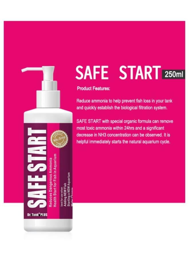 Generic Dr. Tank Safe Start 250ML Reduces Ammonia and Healthy Start for Fish  - Image 2