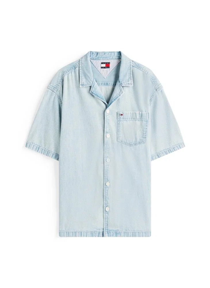 TOMMY JEANS Short Sleeve Denim Shirt