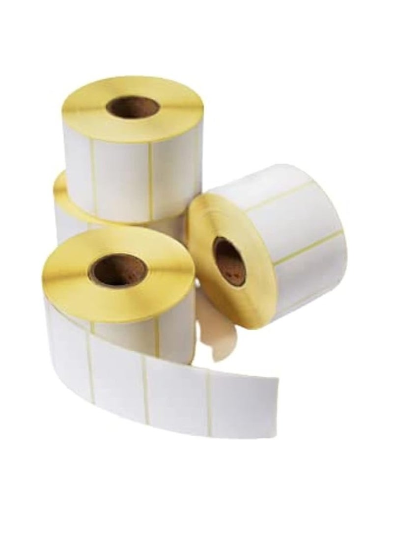 Terabyte 12 Rolls - 50mm x 25mm Barcode Label Sticker Direct Thermal 1000 Labels Per Roll - Image 2