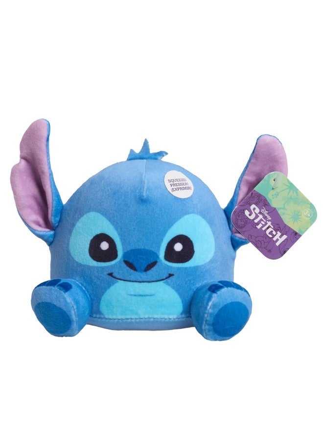 Just Play Disney Stitch Small Weighted Stitch Plush, 4 Inch Plush, Stuffed Animal, Alien, Kids Toys for Ages 3 Up by Just Play - Image 1