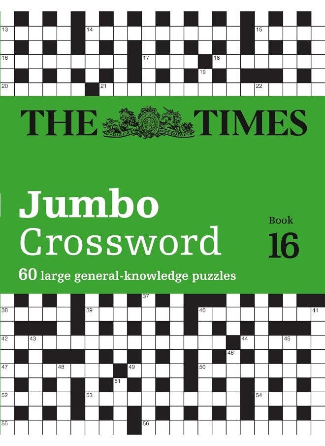 The Times 2 Jumbo Crossword Book 16: 60 large general-knowledge crossword puzzles  - Image 1