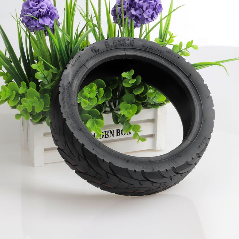8.5x3 Explosion-Proof Vacuum Tire Tubeless Anti-Slip Tire Electric Scooter Modified Tire with Nozzle Compatible with M365 Pro Pro2 1S - Image 5