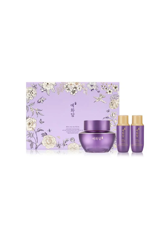 THE FACE SHOP YEHWADAM HWANSAENGGO ULTIMATE REJUVENATING CREAM SET (3PCS)