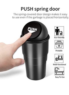 aadya alley aadya alley Mini Car Dustbin Trash Bin Universal Traveling Portable Useful for All Cars Accessories PACK OF 1  - Image 3