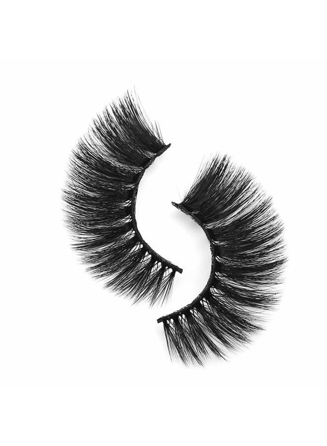 Vayator 10 Pairs/Set 3D Mink Lashes Natural False Eyelashes Dramatic Volume Fake Lashes Makeup Eyelash Extension Silk Eyelashes (G810) - Image 4