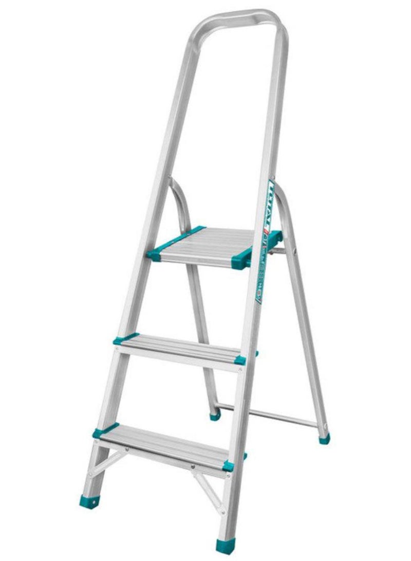 TOTAL Aluminum Ladder 3 Steps THLAD06031 - Image 1