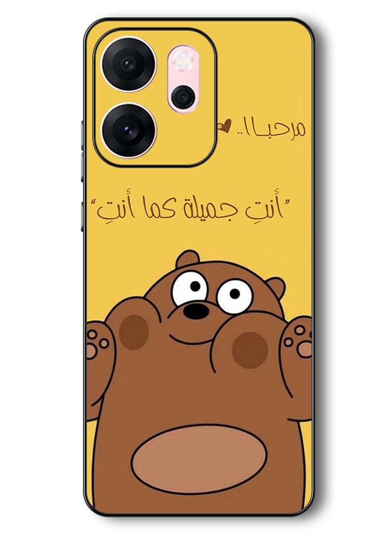 Theodor Case Compatible with Oppo Reno 14 F 6.57 Inch Protection Shockproof Bumper Cover Marhaba - Image 1