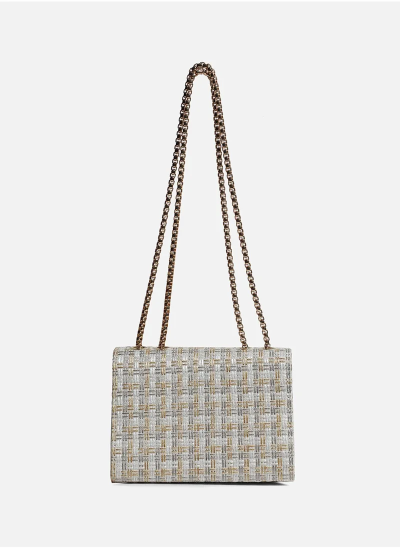 Haute Sauce Textured Sling Bag