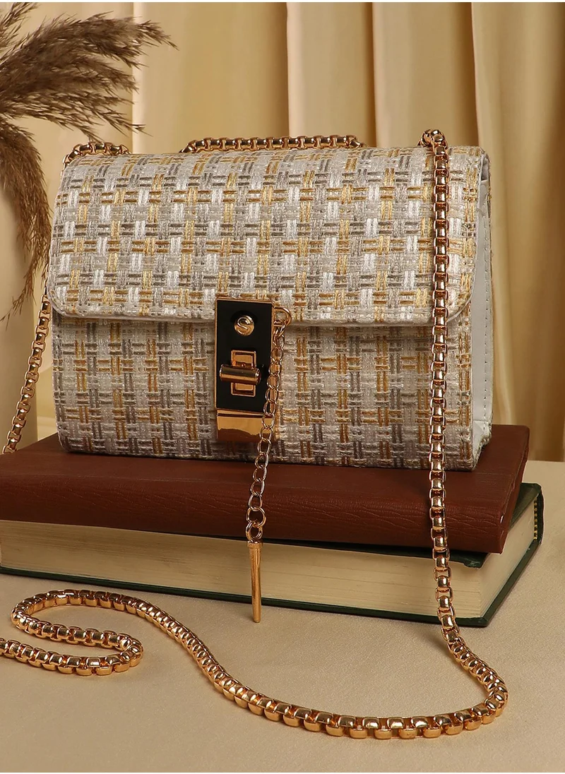 Haute Sauce Textured Sling Bag