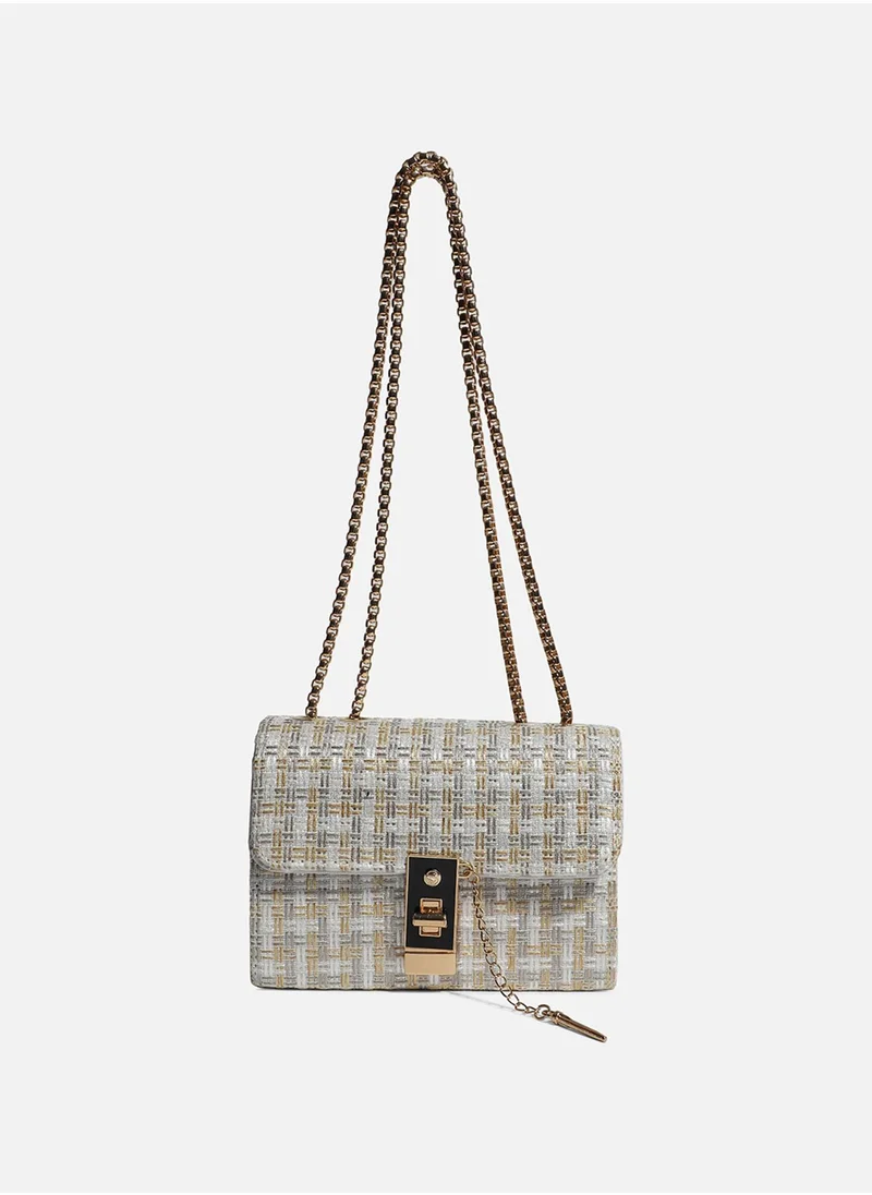 Haute Sauce Textured Sling Bag