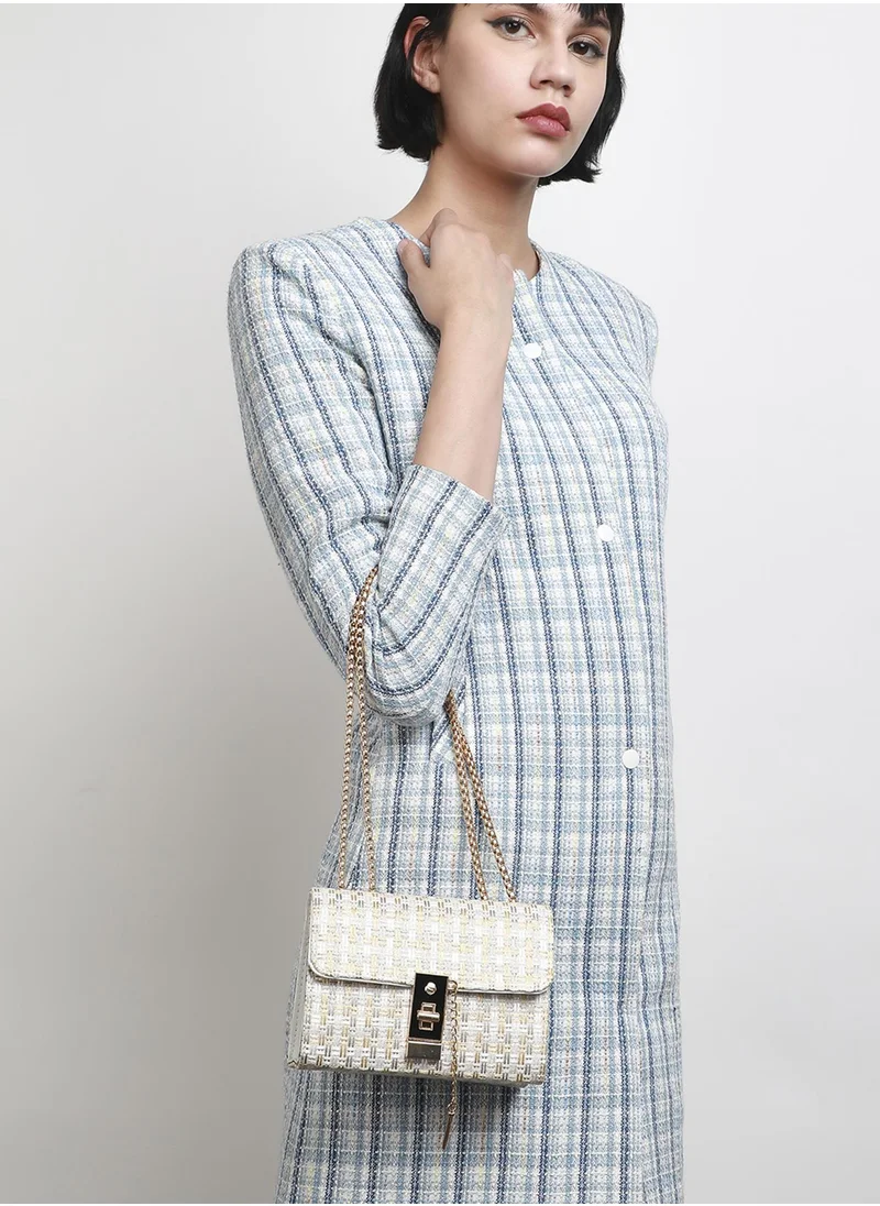 Haute Sauce Textured Sling Bag