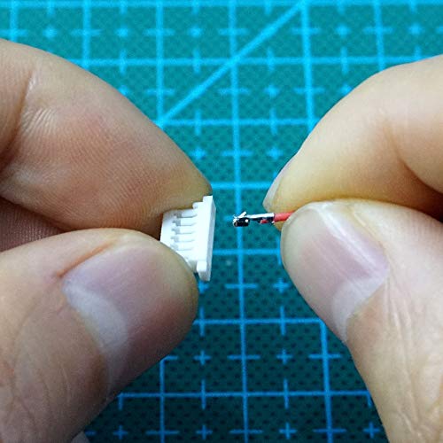 elechawk SH1.0 Connectors and Pre-Crimped Silicone Cables Compatible with JST SH 1.0mm for Flight Controller F405 H7 F7 - Image 4