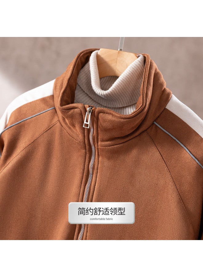 Jeanswest Color-Block Striped Padded Warm Coat, Thickened Petite Fashion Winter Jacket - Image 5