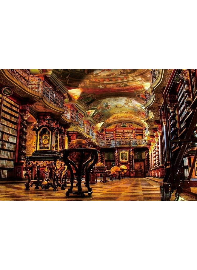 Ingooood Ingooood- Jigsaw Puzzle- Fantasy Series-Classical Library- 1000 Pieces for Adult  - Image 1