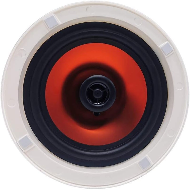 Herdio 300 Watts 6.5 Inches Ceiling Bluetooth Speakers For Office,Kitchen,Living Room,Bathroom,7.6 Inch Cutout Diameter(1 Pair) - Image 4