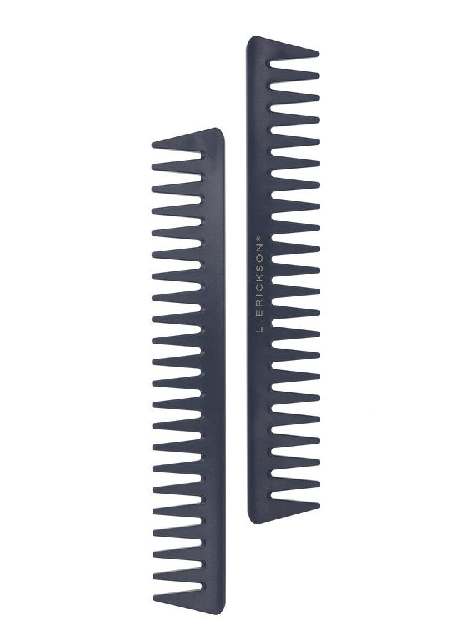 L. Erickson The Petite Detangler Comb, Navy - Image 2