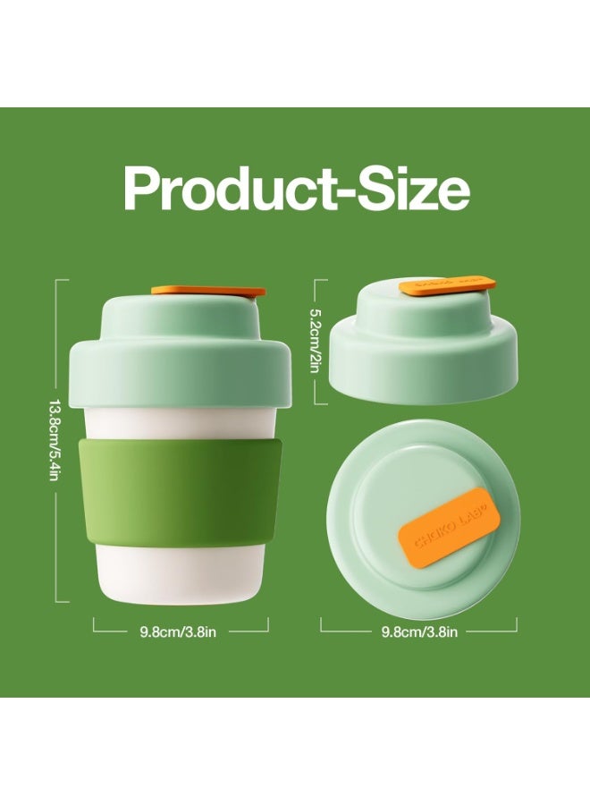 CHAKO LAB Travel Mug14Oz Stainless Steel Coffee Mug Double vacuum wall，Easy to Grip，Stay hot and cold，BPA free - Image 3