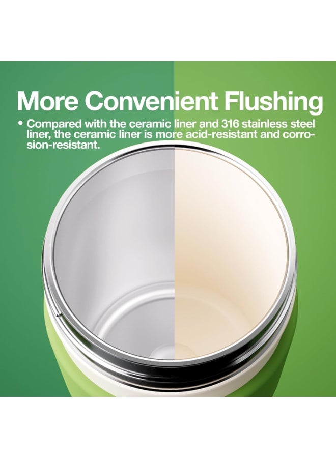 CHAKO LAB Travel Mug14Oz Stainless Steel Coffee Mug Double vacuum wall，Easy to Grip，Stay hot and cold，BPA free - Image 5